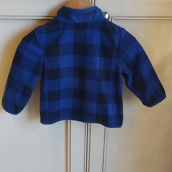 Joe Fresh Blue/Black Plaid Pullover Sweater - Picture 2 of 8